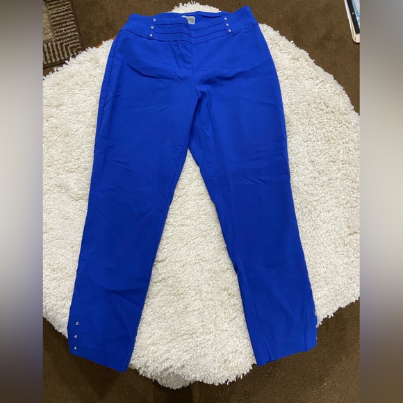 JM Collection Pants - JM Collection Women’s Navy Blue Pull-On Pants (NWOT)